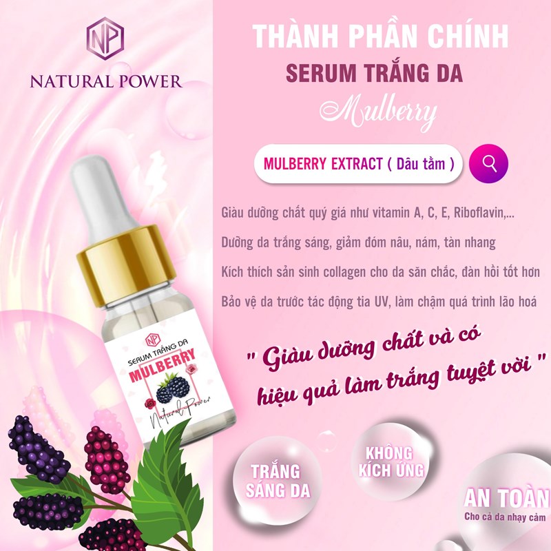 serum trắng da